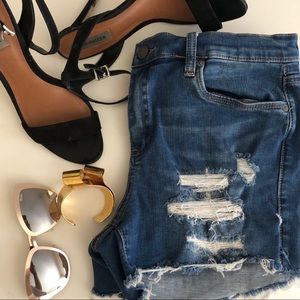 Blank NYC The Essex Distressed Jean shorts 30